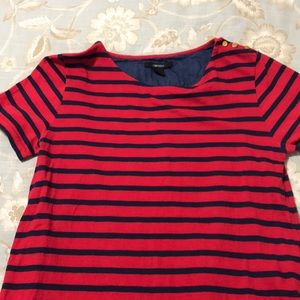 Red and navy dress/tunic